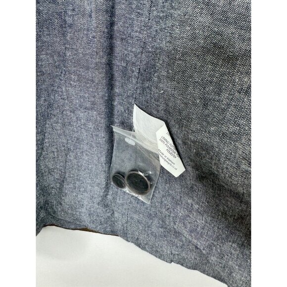 COMMON PEOPLE Men's Premium Long Overcoat Jacket Size Large - Picture 10 of 12